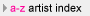 Alphabetical list of artists